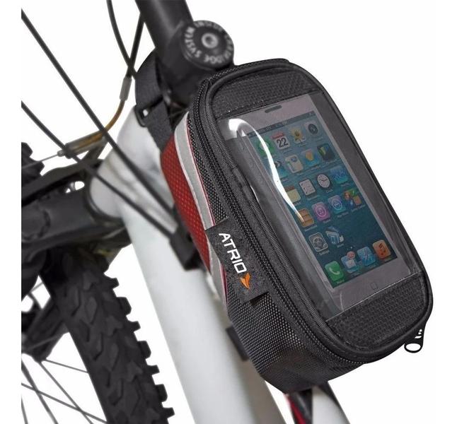 Imagem de Bolsa Atrio Para Quadro De Bicicleta Com Porta Celular Bi022