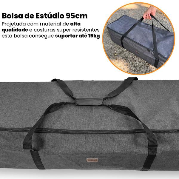 Imagem de Bolsa Bag Para Tripés De Iluminação Estúdio 95cm - Optisom Mescla