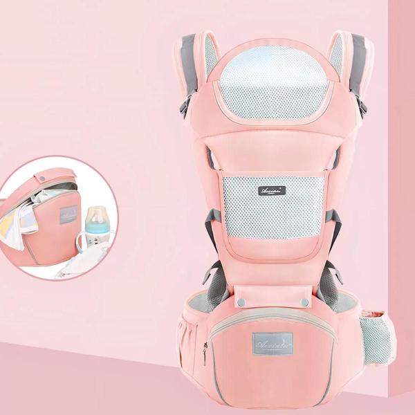 Bolsa Canguru Bebê Conforto Seguro Apoio Ergonômico Facilidade Transporte - NEW