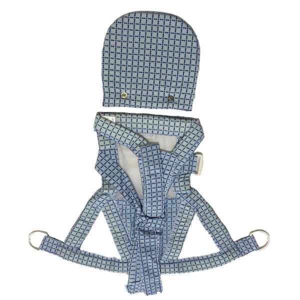 Bolsa Canguru Boneca Baby Reborn Loira Morena Crianças Azul - Color Baby Imagem de Bolsa Canguru Boneca Baby Reborn Loira Morena Crianças Azul