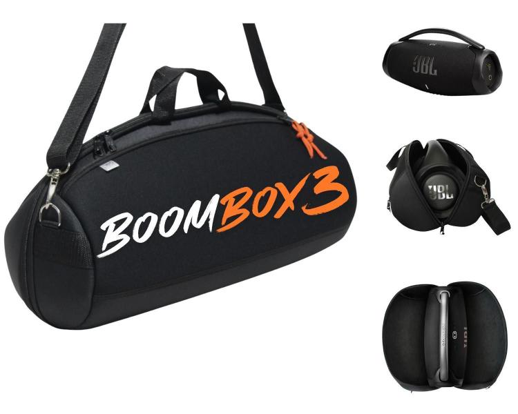 Imagem de Bolsa Capa Case Compatível Boombox 3 Bolso Alça Lançamento