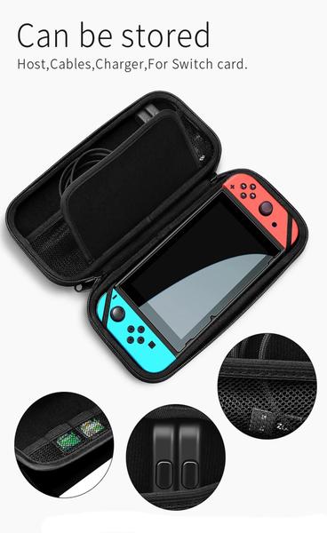 Imagem de Bolsa Capa Case Transporte Proteção Grip Joycon Compativel com Nintendo Switch ou Oled