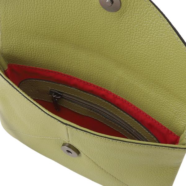 Imagem de Bolsa Carteira Clutch Feminina De Couro Mariart Luciana