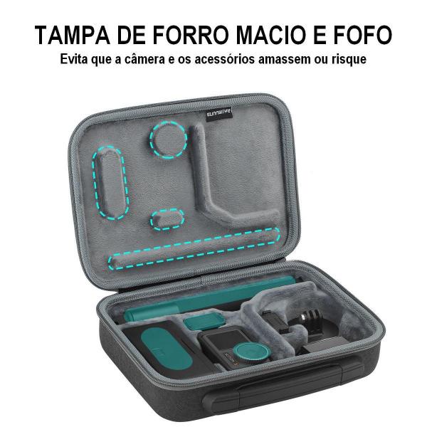 Imagem de Bolsa Case de Transporte para DJI Osmo Action 3 e Acessórios