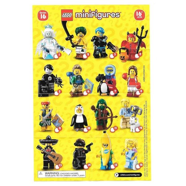 Imagem de Bolsa cega de minifiguras LEGO Series 16 (os estilos variam, vendida individualmente) - 71013