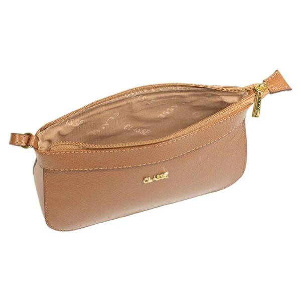 Imagem de Bolsa Classe Couro Croosbody  2150 1K - Nocciola