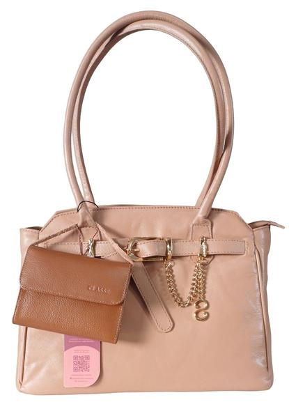 Imagem de Bolsa Classe Couro Shopping Bag 3317 - Tan Soft