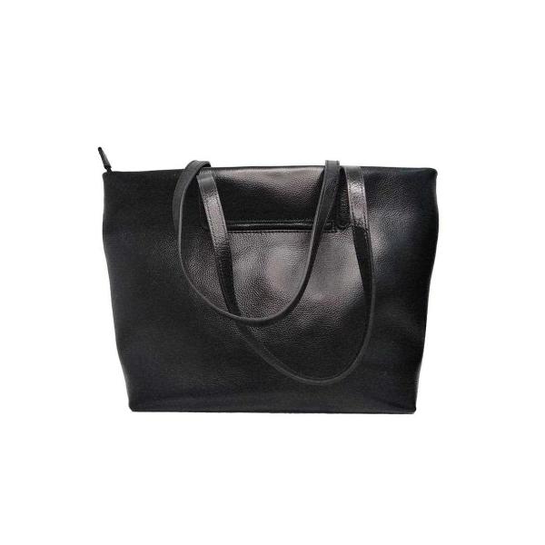 Imagem de Bolsa Classe Feminina De Couro Bag 3036-3 Preto