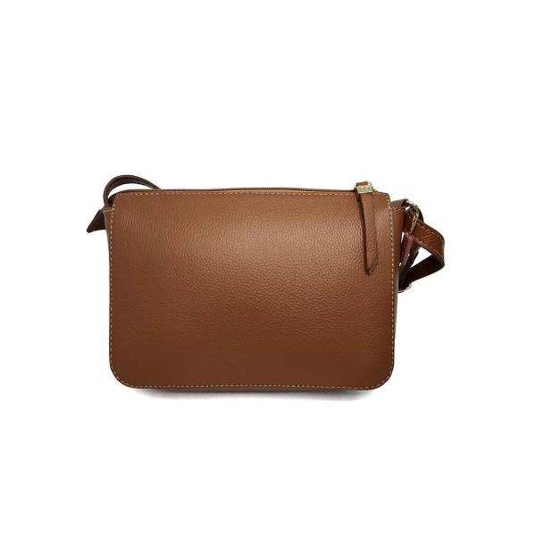 Imagem de Bolsa Classe Feminina De Couro Croosbody 3116-3 Nocciola