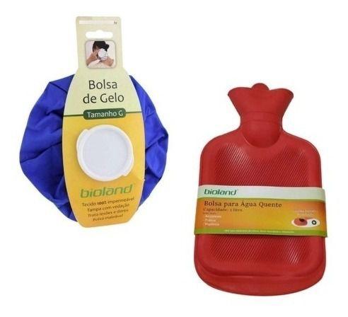 Imagem de Bolsa De Água Quente 2 L E Bolsa De Gelo 1,4 L  Bioland