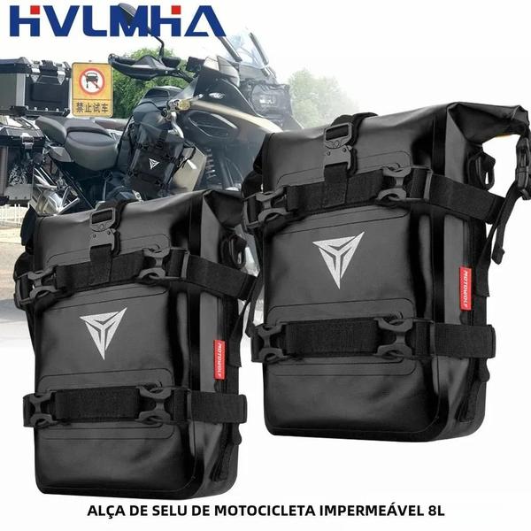 Bolsa de Barras de Colisão à Prova d'Água para BMW R1200GS/R1250GS Adv e Honda NC750X/CB500X Imagem de Bolsa de Barras de Colisão à Prova d'Água para BMW R1200GS/R1250GS Adv e Honda NC750X/CB500X