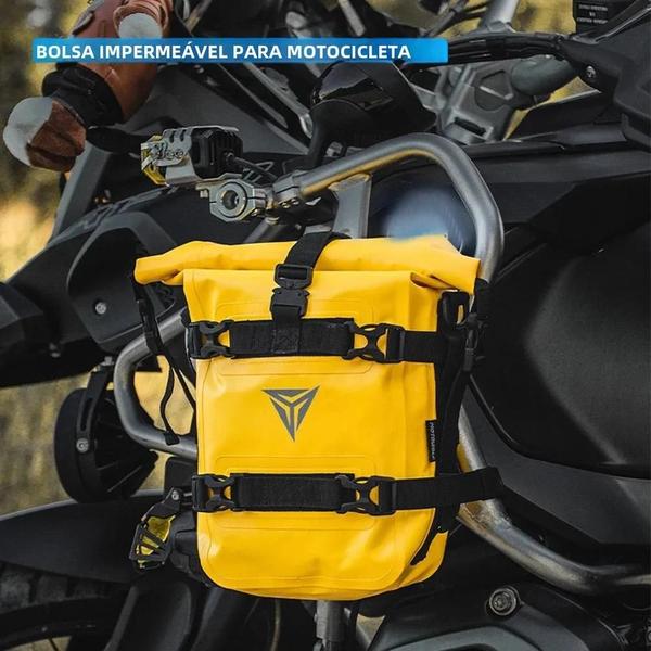 Bolsa de Barras de Colisão à Prova d'Água para BMW R1200GS/R1250GS Adv e Honda NC750X/CB500X Imagem de Bolsa de Barras de Colisão à Prova d'Água para BMW R1200GS/R1250GS Adv e Honda NC750X/CB500X