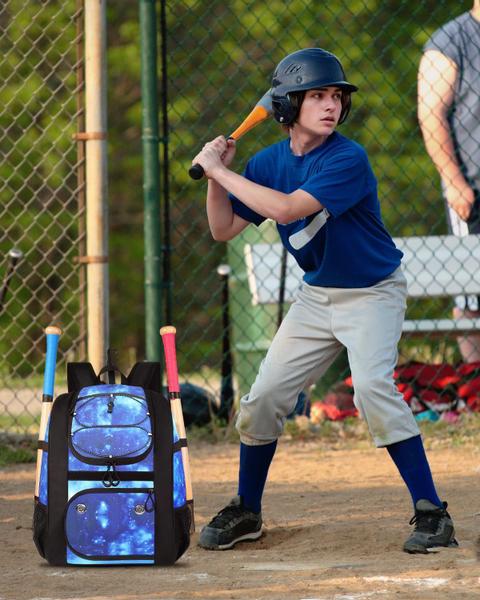 Imagem de Bolsa de beisebol MATEIN Bolsa de softball leve com compartimento para sapatos