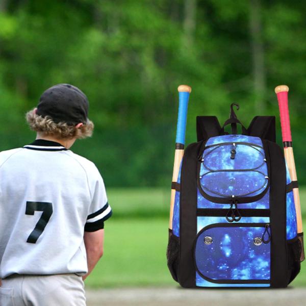 Imagem de Bolsa de beisebol MATEIN Bolsa de softball leve com compartimento para sapatos