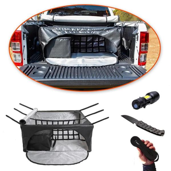 Bolsa De Caçamba M Premium Maximum S10 Cabine Dupla 2016 - Texas 4X4 Imagem de Bolsa De Caçamba M Premium Maximum S10 Cabine Dupla 2016