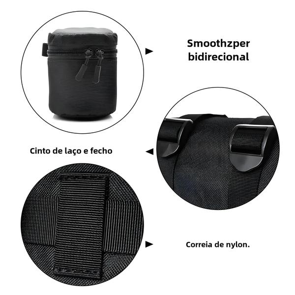 Imagem de Bolsa de Câmera DSLR Luxo à Prova D'Água - Capa Acolchoada para Nikon, Canon e Sony