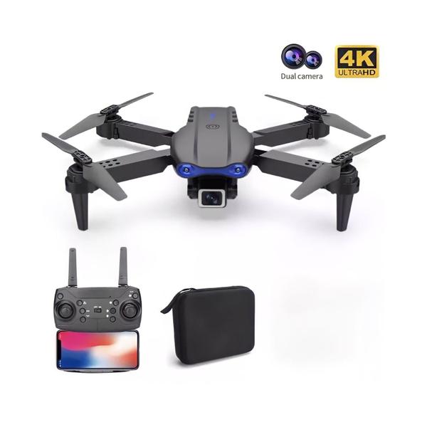 Imagem de Bolsa de câmera dupla Drone 4K Ultra HD com controle remoto Wifi