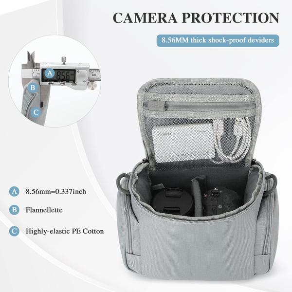 Bolsa de câmera G-raphy para câmeras DSLR e sem espelho Imagem de Bolsa de câmera G-raphy para câmeras DSLR e sem espelho