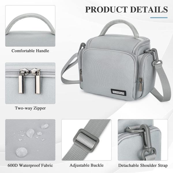 Bolsa de câmera G-raphy para câmeras DSLR e sem espelho Imagem de Bolsa de câmera G-raphy para câmeras DSLR e sem espelho
