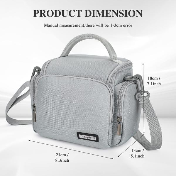 Bolsa de câmera G-raphy para câmeras DSLR e sem espelho Imagem de Bolsa de câmera G-raphy para câmeras DSLR e sem espelho
