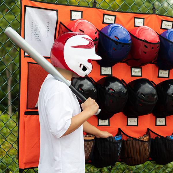 Imagem de Bolsa de capacete suspensa VISEMAN para 15 jogadores de beisebol e softball