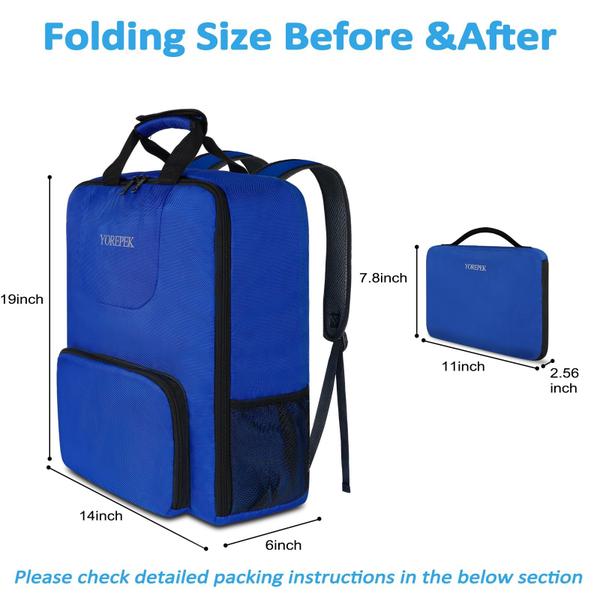 Imagem de Bolsa de carrinho YOREPEK para GB Pockit Air All Terrain Blue