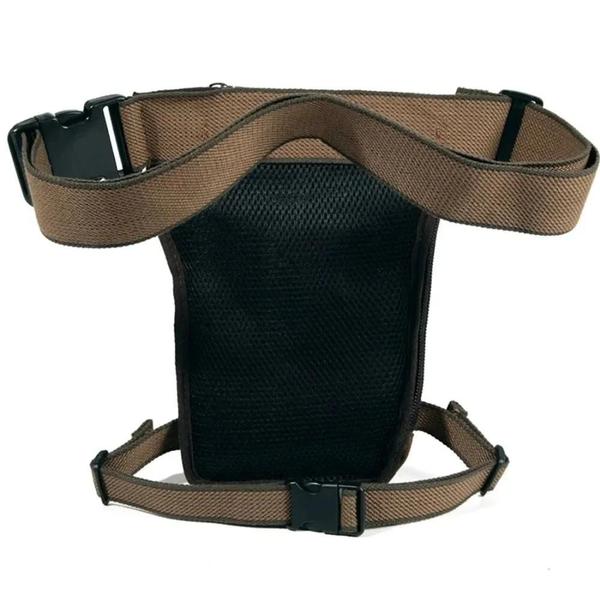 Imagem de Bolsa de Cintura Tática Militar Masculina - Crossbody para Motociclista e Esporte