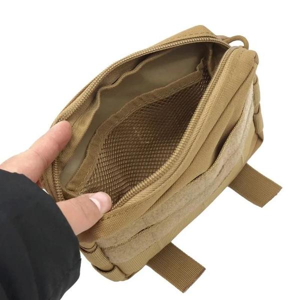 Imagem de Bolsa de Cintura Tática Molle para Primeiros Socorros - Ideal para Esportes, Caça e EDC