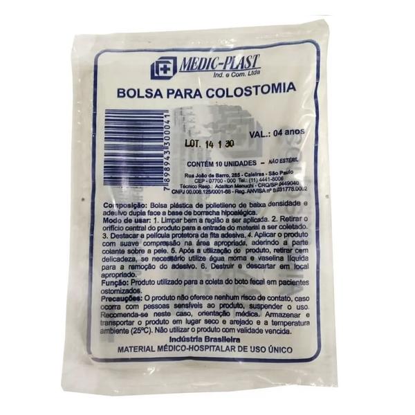 Imagem de Bolsa De Colostomia Karaya Descartável 30mm - 100 Unidades