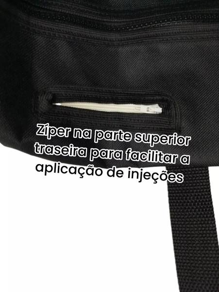 Imagem de Bolsa De Contenção Gato M + Aplicador De Comprimido Silicone Vermelho