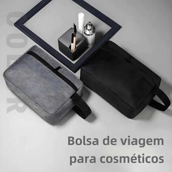 Imagem de Bolsa de Cosméticos de Viagem à Prova d'Água para Homens