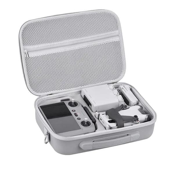 Imagem de Bolsa de Couro PU para DJI Mini 4 Pro - Grande Capacidade e Portátil