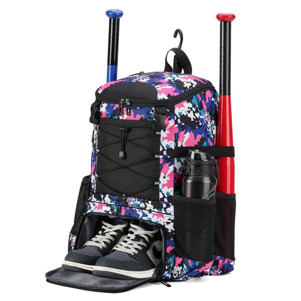 Imagem de Bolsa de equipamento de beisebol AI EN JIU Softball para jovens/adultos