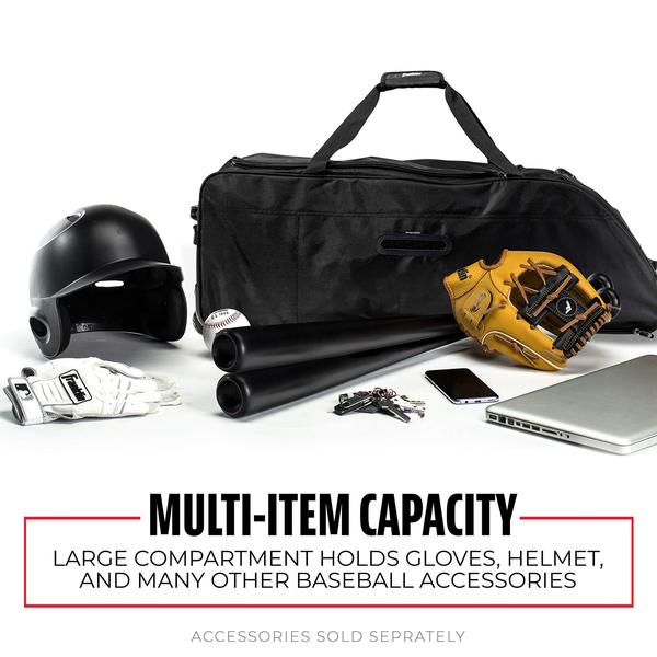 Imagem de Bolsa de equipamento Franklin Sports Traveler Roller Baseball Softball