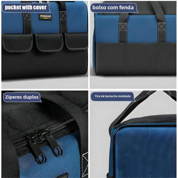 Imagem de Bolsa De Ferramentas À Prova D'água Com 30% Mais Capacidade, Organizador Com Vários Bolsos Para