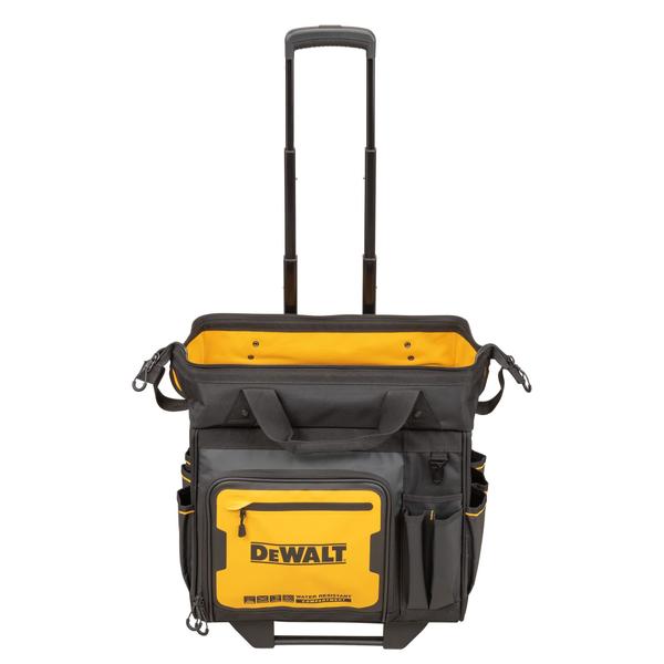 Imagem de Bolsa de ferramentas DEWALT Rolling de 18 polegadas resistente à água com 27 bolsos