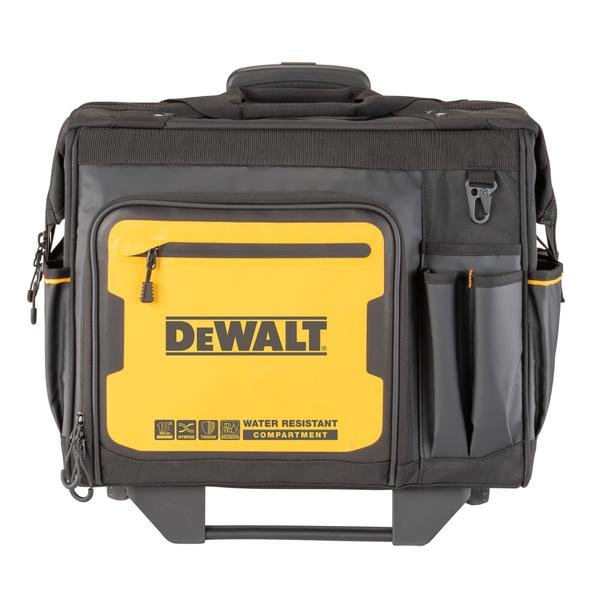 Imagem de Bolsa de ferramentas DEWALT Rolling de 18 polegadas resistente à água com 27 bolsos