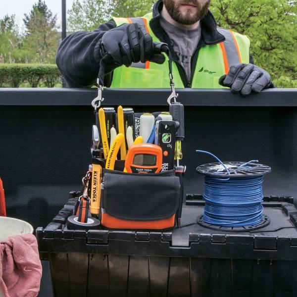 Imagem de Bolsa de ferramentas Klein Tools Tradesman Pro de 9 bolsos