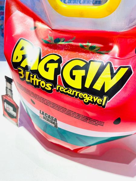 Imagem de Bolsa de Gin Bag Gin 3 Litros Morango e Melancia Novidade