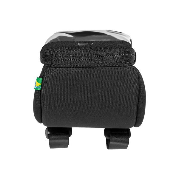 Imagem de Bolsa De Guidão para Bicicleta Curtlo Bag Bike Impermeável Touch Phone Plus 0,5L Preto