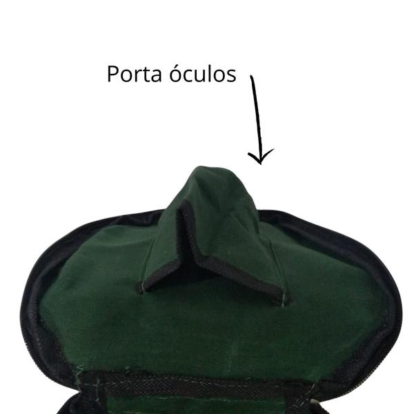 Imagem de Bolsa de Lona para Capacete Verde com bolso