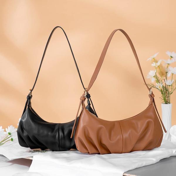 Imagem de Bolsa de ombro CLUCI Dumpling Small Hobo Vegan Leather Feminina