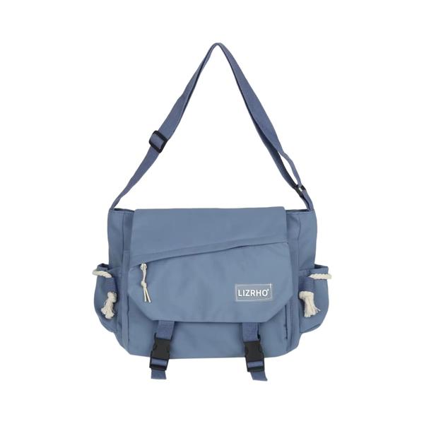 Imagem de Bolsa de Ombro de Nylon de Grande Capacidade para Adolescentes - Bolsa Crossbody Escolar