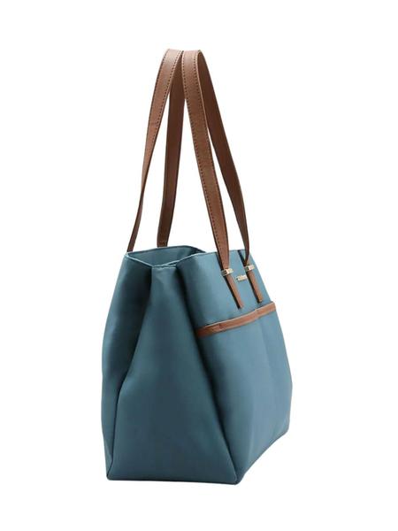 Imagem de Bolsa De Ombro Luxo Feminina Chenson - Azul