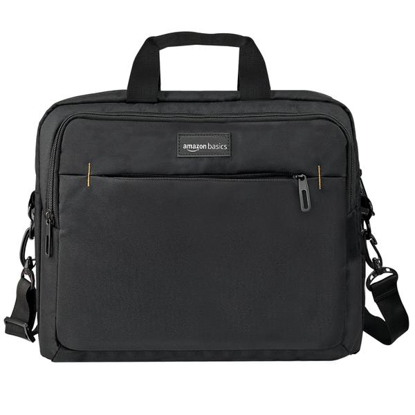 Imagem de Bolsa de ombro para laptop Amazon Basics de 15,6 polegadas