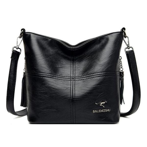 Imagem de Bolsa de ombro Wokex Luxury Leather de grande capacidade para mulheres