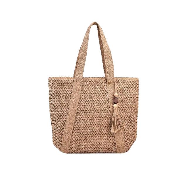 Imagem de Bolsa de palha fashion summer