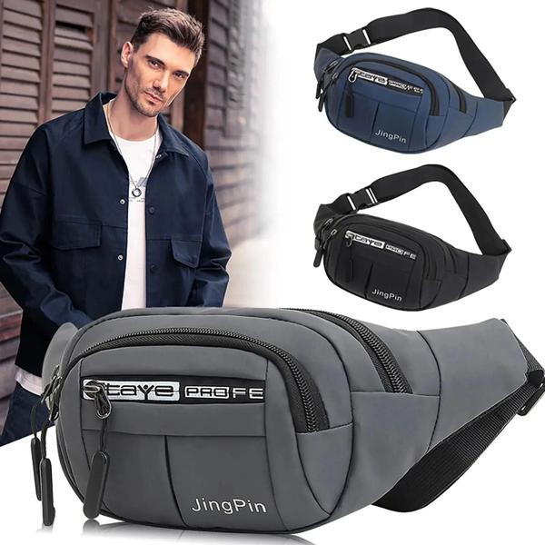 Imagem de Bolsa de Peito Crossbody Unissex - Casual, Esportiva e para Uso ao Ar Livre