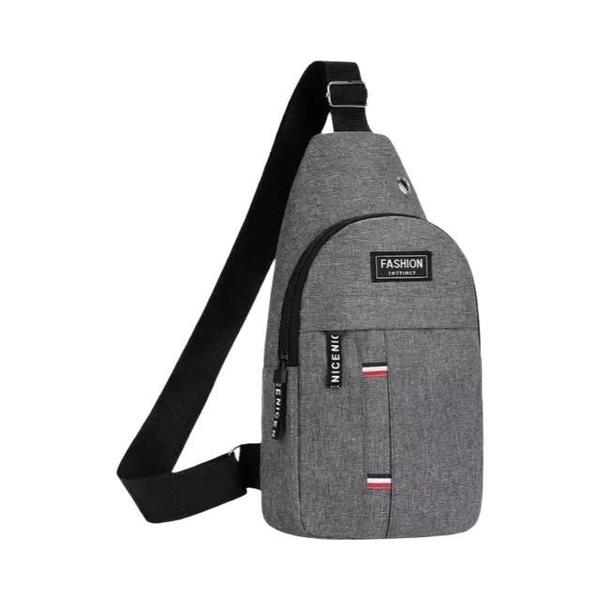 Imagem de Bolsa de Peito Masculina de Grande Capacidade - Crossbody para Esportes e Lazer