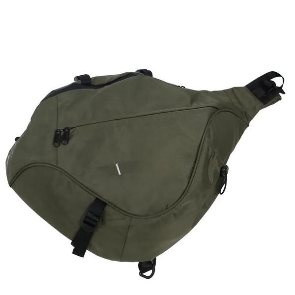 Imagem de Bolsa de Peito Masculina Hip Hop - Grande Capacidade, Nylon, Unissex